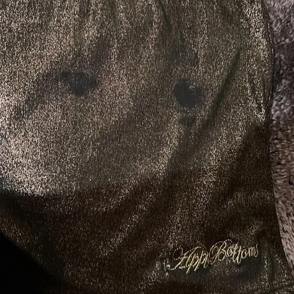 Apple bottoms vintage sequins shiny mini dress with hoodie Sz M - Picture 8 of 14